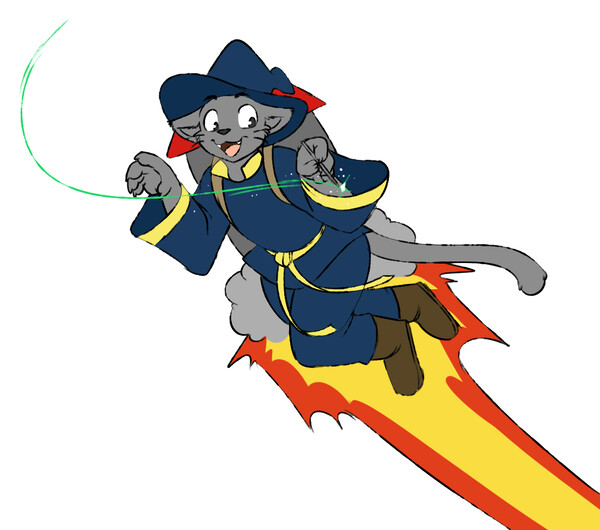 Rocket Mage By Robertge -- Fur Affinity [dot] Net