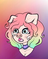 Piggy Babe Bust