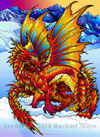 Frost Dragon cover illo