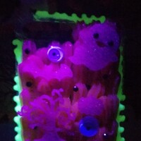 Another Halloween Decoden Glow in the Dark iPhone 7 plus cas