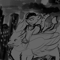 A Boy and His Gryphon