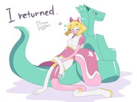 I returned.