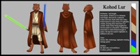 Jedi Master Kohod Lur Ref Sheet