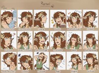OC Expression Sheet: Ronai