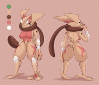 Evin Fighting Greninja sfw ref