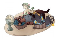 [ych collab] too hot