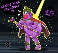 Take that, Eggplant Wizard! (Eggplant Witch TG)