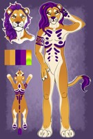 Punk Lion Adoptable CLOSED