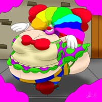 C.realitybender42. Allison tries the clown cloud