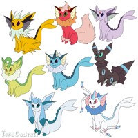 Many Faces of Vaporeon