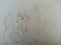 Spoopy Doggo meets a Ghost (FREE_NUTMILK)