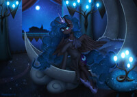 A night with Nightmare Moon