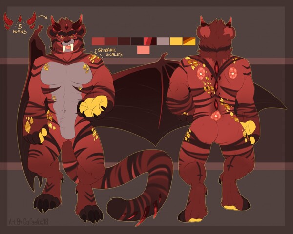 T'Charr the Demon Dragon by tigerboyjayce -- Fur Affinity [dot] net