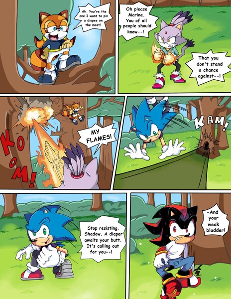 Sonic Survivor Island - Page 54: Early Morning Taunting by SDCharm -- Fur  Affinity [dot] net