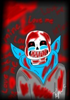 Killer Sans by LadySnowSong -- Fur Affinity [dot] net