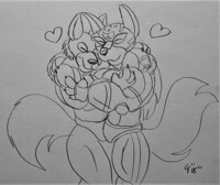 Dollar Doodle: Post Match Cuddles