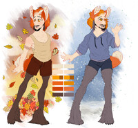 Fall time and winter coats!