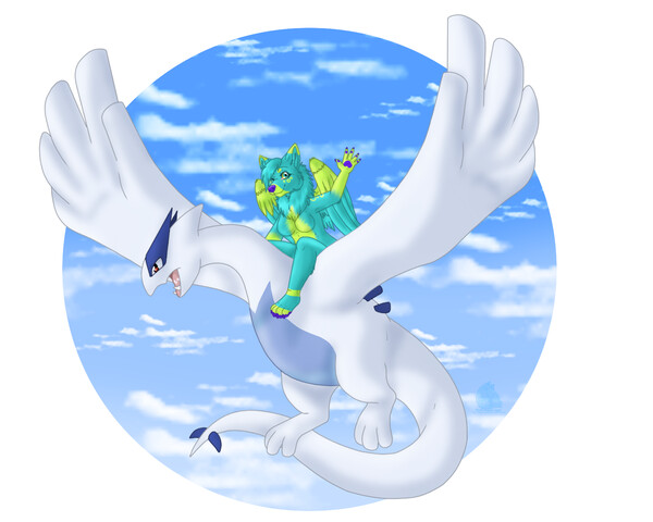 Lugia by AnaduKune_2nd -- Fur Affinity [dot] net