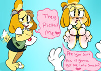 Isabelle Finally Made It!