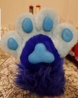 Fursuit paw commission
