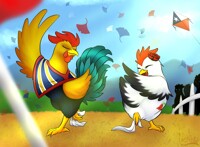 Chickens Love Dancing Cueca