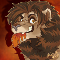 Fall Leaf Lion