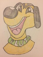 Happy Pluto Sketch
