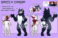 [reference sheet] Shouto & Yoarashi