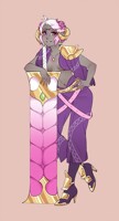 fullbody colored sketch