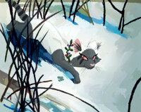 Snowfur [Warrior - Cats] by ~Akatsu -- Fur Affinity [dot] net