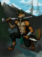 Innocent fox coloured