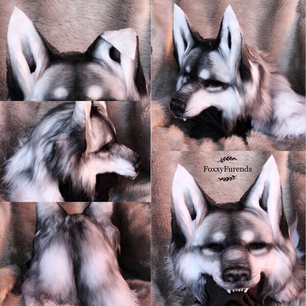 FoxxyFurends on X: My newest creation; The Link Wolf Mask