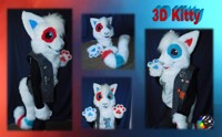 3D kitty premade - SOLD