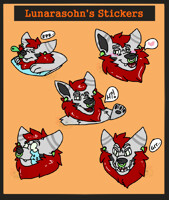 Telegram Stickers for Lunara Sohn