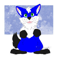 [YCH] Modra_wolfdragon