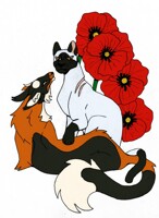 Warrior Cats- Firepaw, Graypaw, Ravenpaw by Woofstep -- Fur Affinity [dot]  net