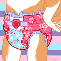 [YCH] Paw Diaper