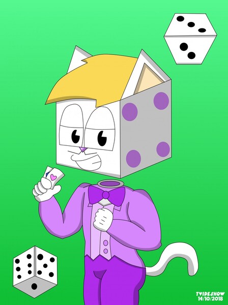 doodling my human king dice by lunacywolf -- Fur Affinity [dot] net