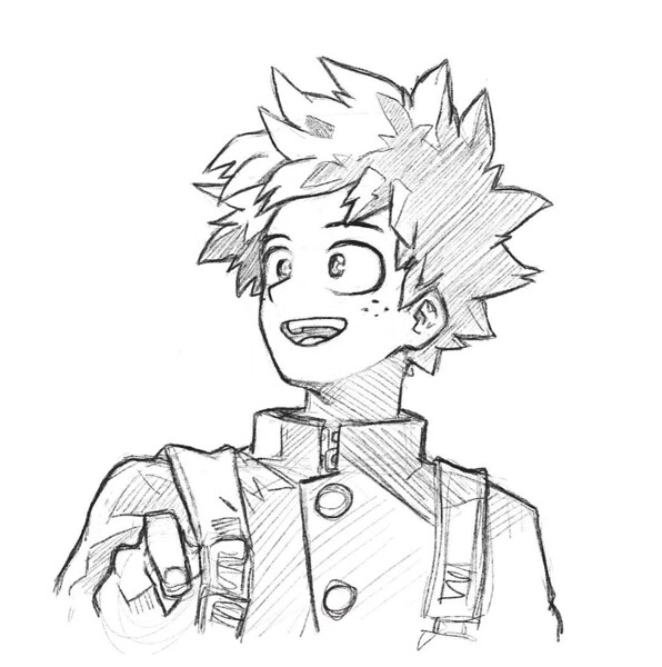 My Hero Academia Sketch and Drawing  90 Pictures