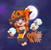 halloween daisy