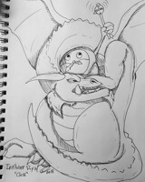 Inktober2018: Clock