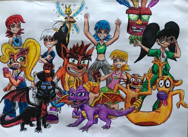 Cartoon gang plays project playtime by raptor4709 on DeviantArt