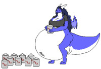 ruky drink milk (animated)