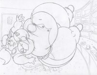 security guard tina chair breaks sketch