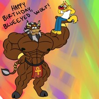 Birthday Wolf Needs A Lift