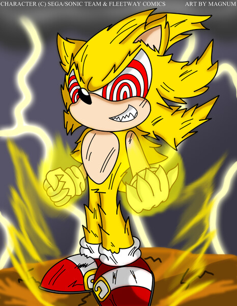 Super Sonic Background by ravingshadow -- Fur Affinity [dot] net