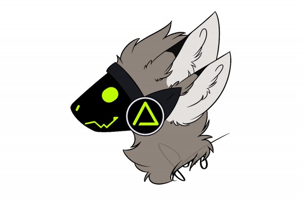 Protogen Head Icon by altrika by Khandor -- Fur Affinity [dot] net