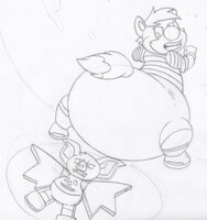 fat willy wolf flats tabs bat sketch