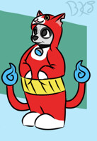 halloween costumes 16: sasha as jibanyan