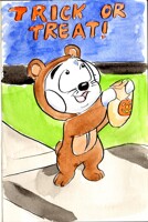 Halloween Card 2018, Side A